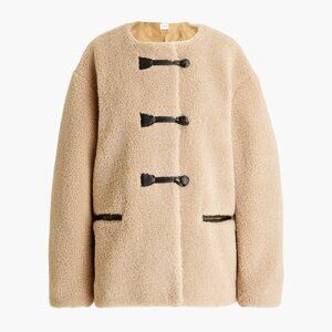 JCrew Sherpa Toggle Coat (Brand New)